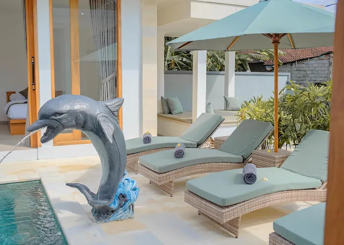 Dolphin - New Luxury In Centre & Near The Frühstückspension Lovina